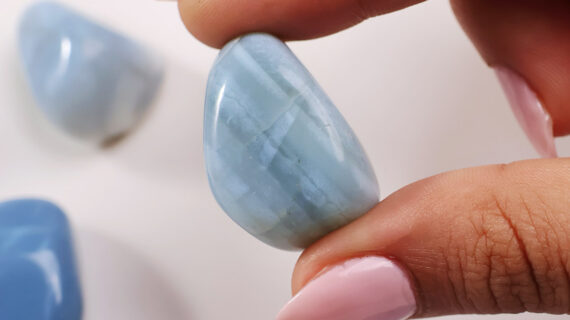 Blue Opal Tumble Stone