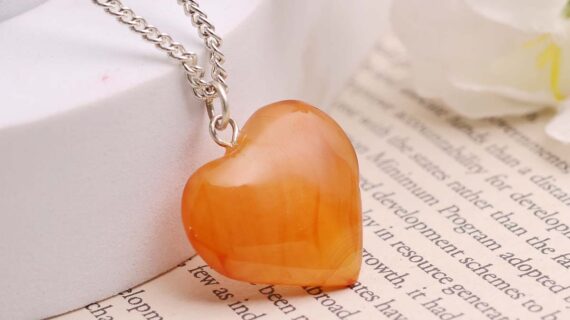 Red Carnelian Mini Heart Pendant