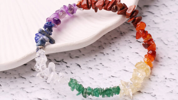 Seven Chakra Chips Bracelet