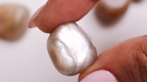 Multi Moonstone Tumble Stone