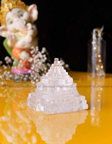 Clear Quartz Crystal Shree Yantra