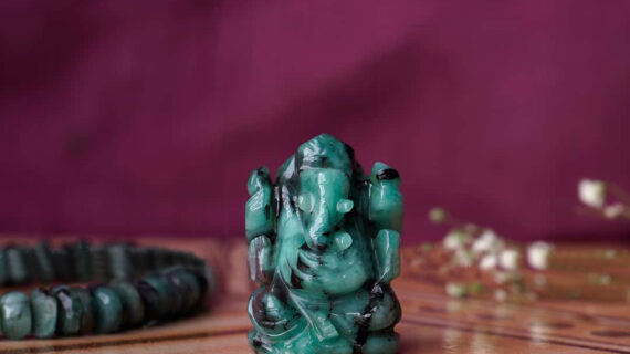 Emerald Stone Ganesha