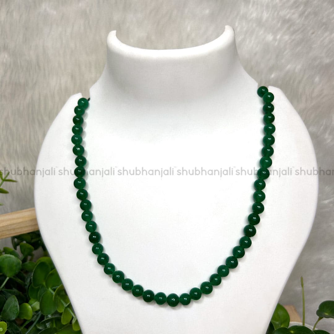 Crystal Neckace Buy Online Natural Green Jade Crystal Necklace