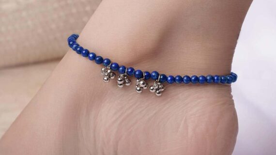 Lapis Lazuli Leg Foot Anklet