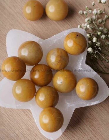 Natural Yellow Aventurine Crystal Mini Ball