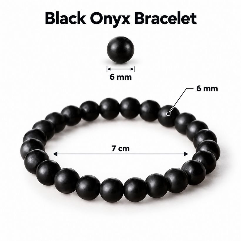 Black Onyx Bracelet (1) black onyx bracelet