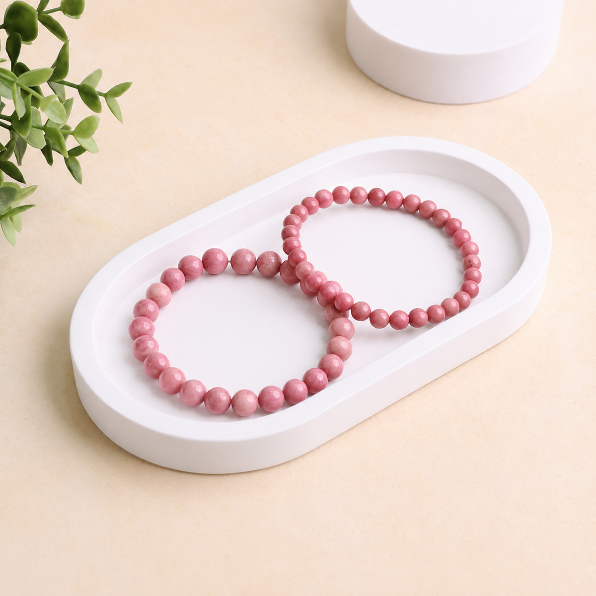 Rhodochrosite Bracelet rhodochrosite bracelet 6 mm