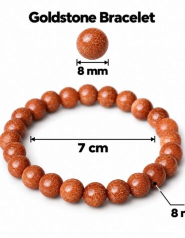goldstone bracelet ( man made )