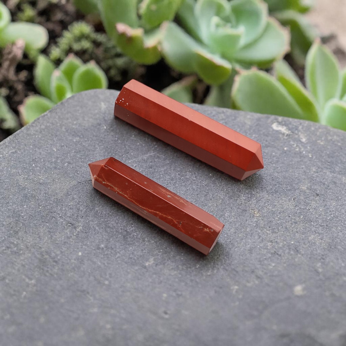 Red Jasper Mini Pencil Point-Shubhanjali Store (2) Red Jasper Mini Pencil Point-Shubhanjali Store