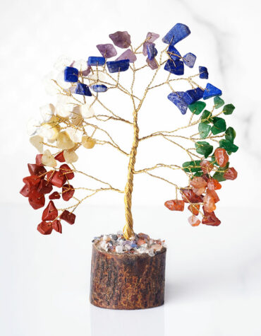 Crystal Chips 7 Chakra Tree