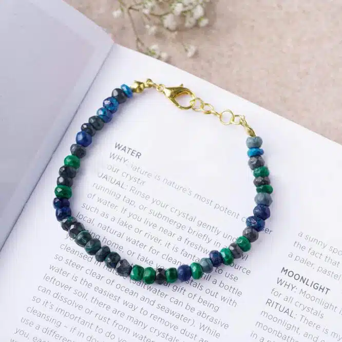 Shubhanjali-Azurite-Faceted-Bati-Beads-Bracelet-1-666x666