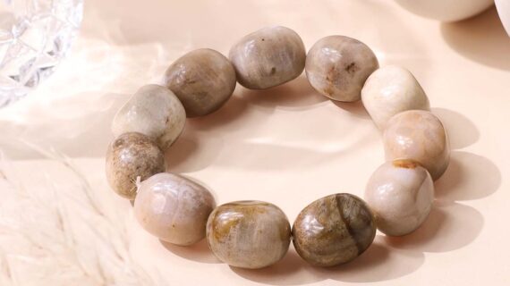 Fossil Jasper Tumble Bracelet