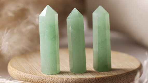 Green Aventurine Mini Pencil Point