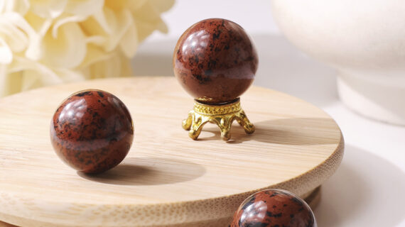 Mahogany Obsidian Mini Ball