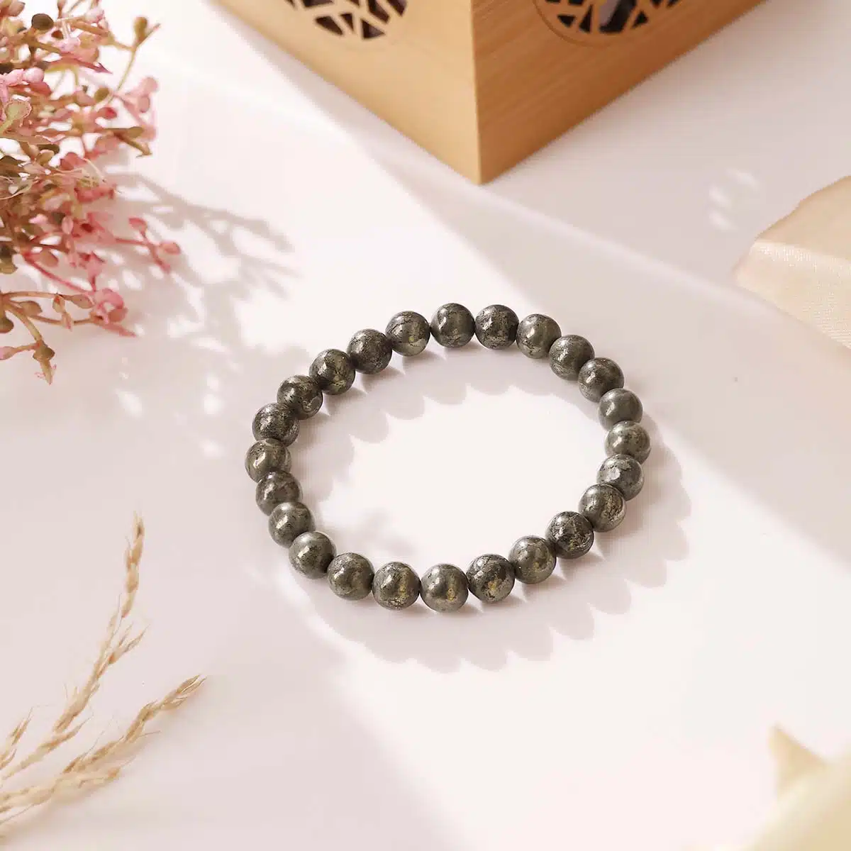 pyrite-round-beads-bracelet (7)