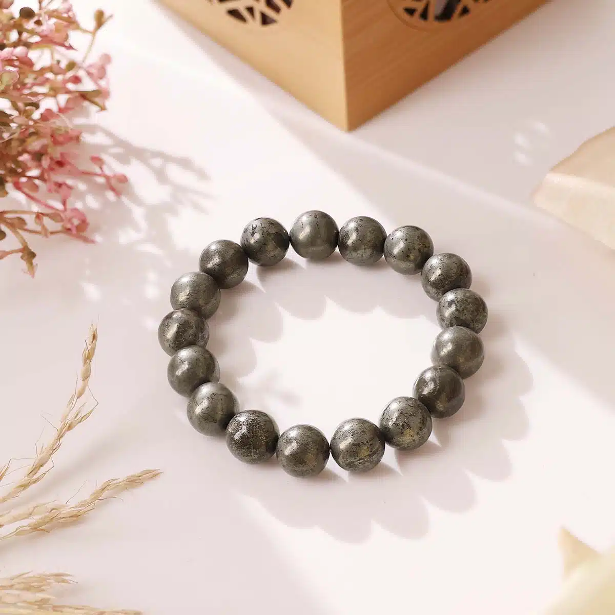 pyrite-round-beads-bracelet (8)