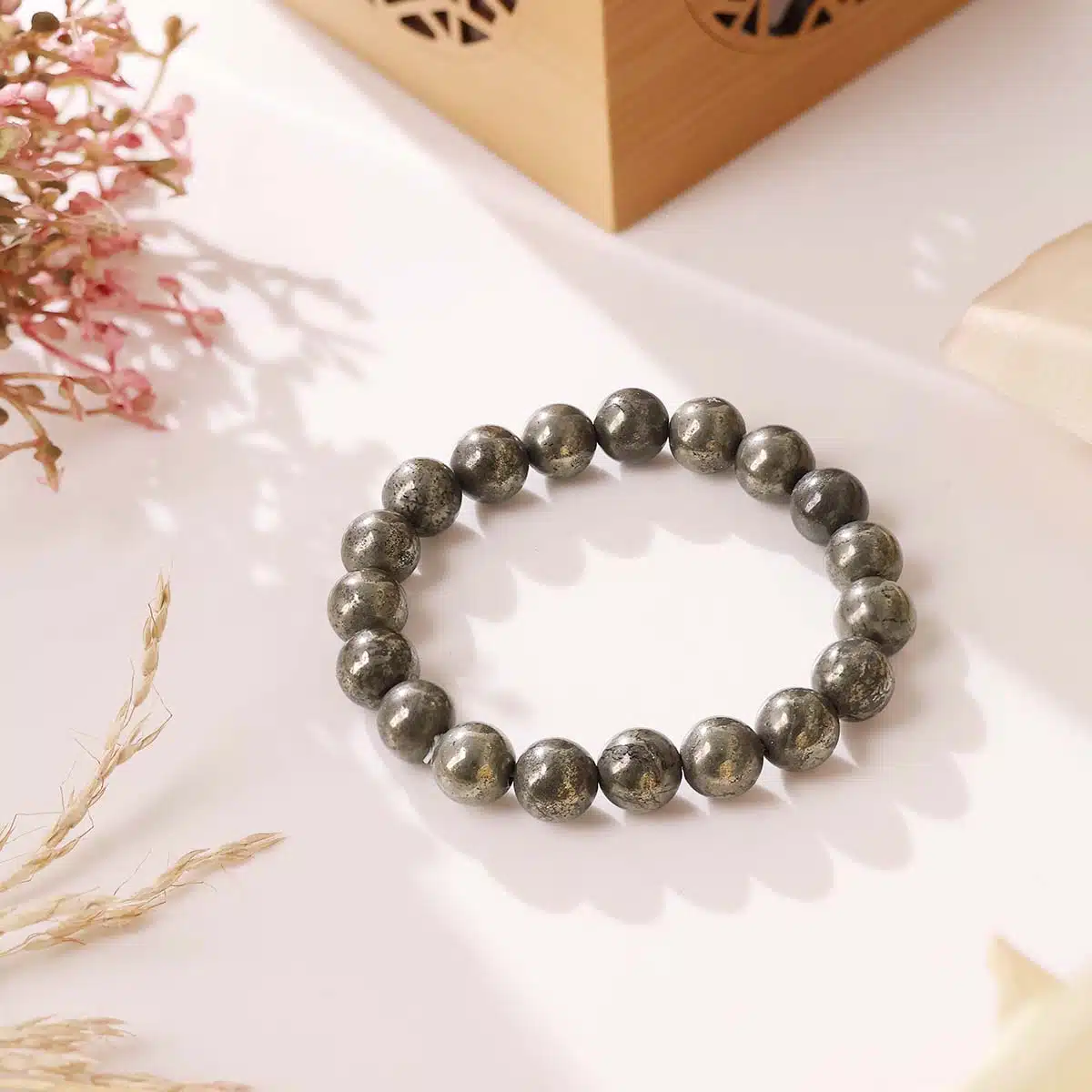 pyrite-round-beads-bracelet (9)