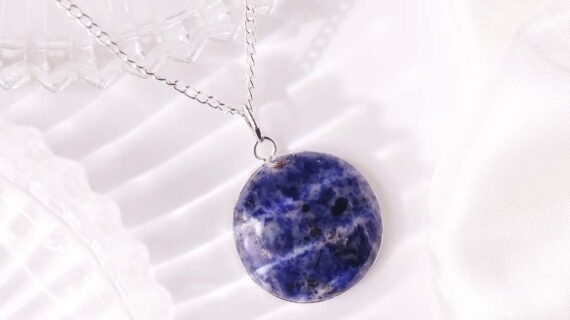 Sodalite Round Pendant