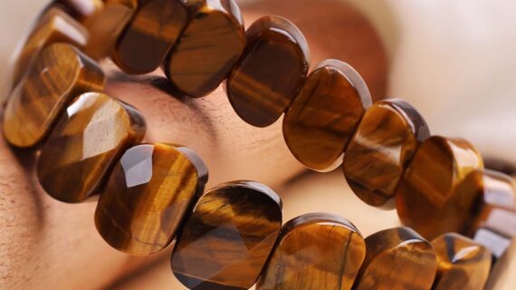 Tiger Eye Oval Faceted Bracelet