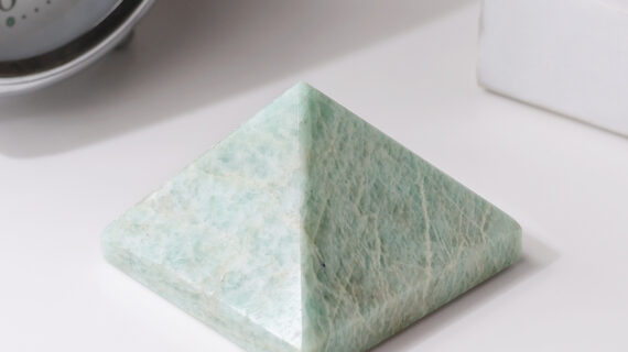 Amazonite Stone Pyramid