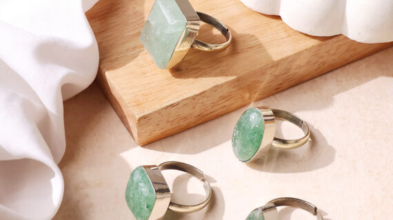 Green Aventurine Stone Rings