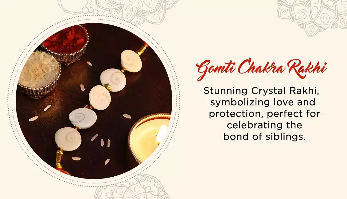 Shop Gomti Chakra Rakhi