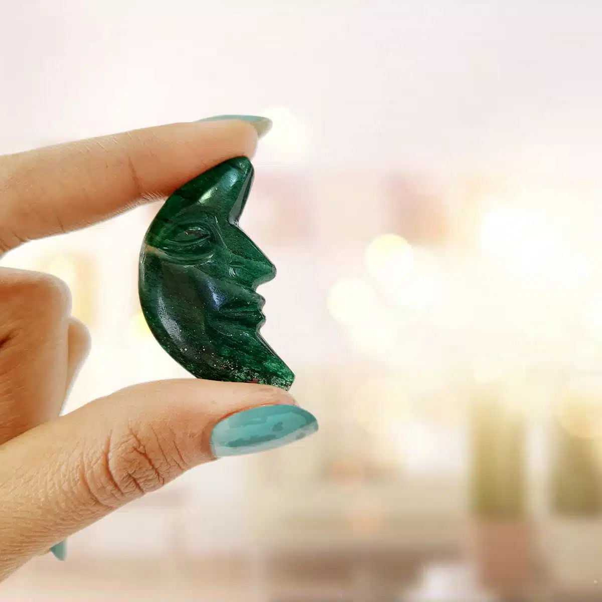 Green Jade Half Moon Face-Shubhanjali (6) Shop Crystal Green Jade Half Moon Face