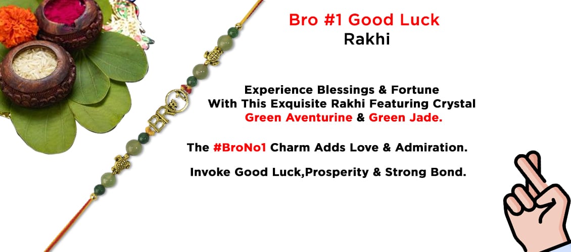 Bro #1 Good Luck Rakhi for Brother