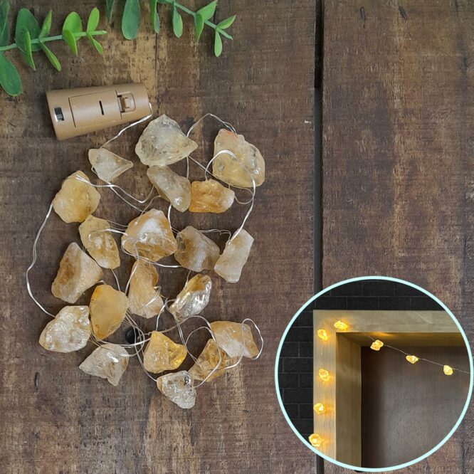 Natural Citrine Raw Toran