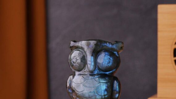 Labradorite Owl