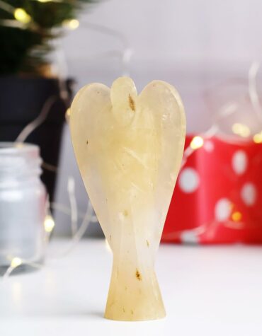 Shop Golden Quartz Crystal Carved Angel