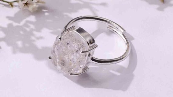 Herkimer Diamond Ring