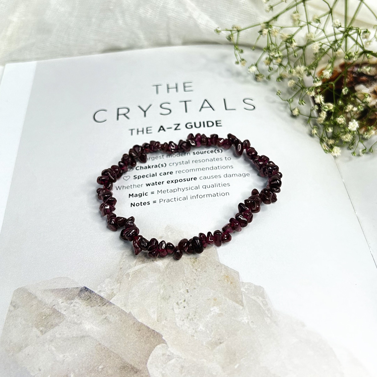 Garnet Bracelet * Creativity & Love * | Tiny Rituals