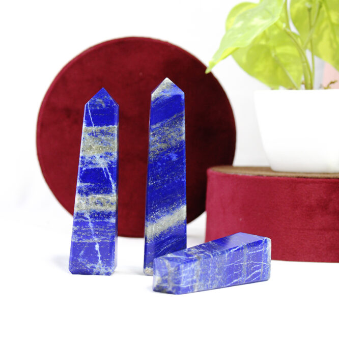Natural Lapis Lazuli Tower