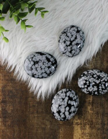 Snowflake Jasper Palmstone