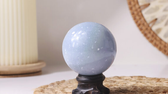 Blue Calcite Sphere