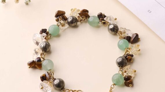 Wealth Chips and Beads Bracelet