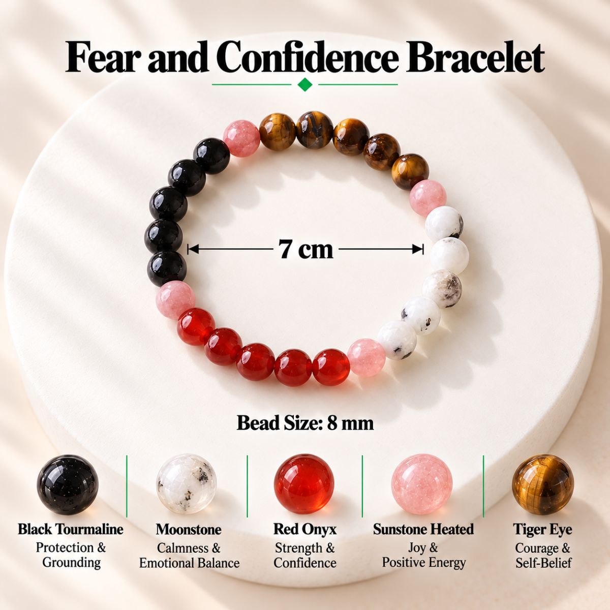 Fear and Confidence Bracelet fear and confidence bracelet