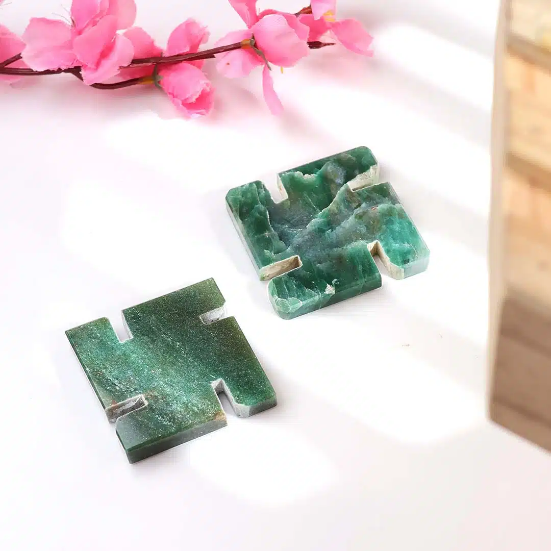 Green Jade Swastik-Shubhanjali (2)