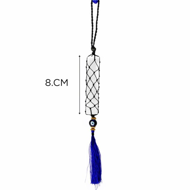 Shop Selenite Evil Eye Hanging