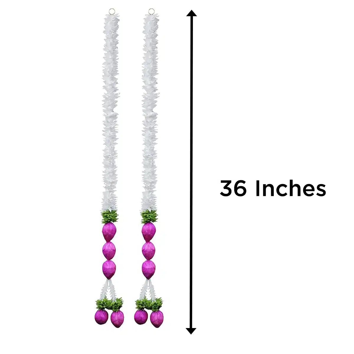 5 Lotus Buds and Mogra Flowers For Decoration 5 Lotus Buds and Mogra Flowers Decoration