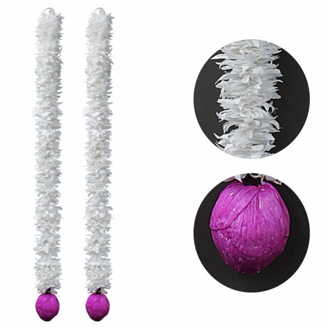 Shop Lotus Buds and Mogra Flowers Decoration Set