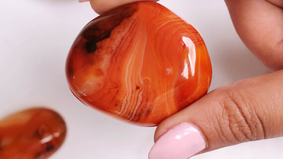 Sardonyx Jumbo Tumble Stone