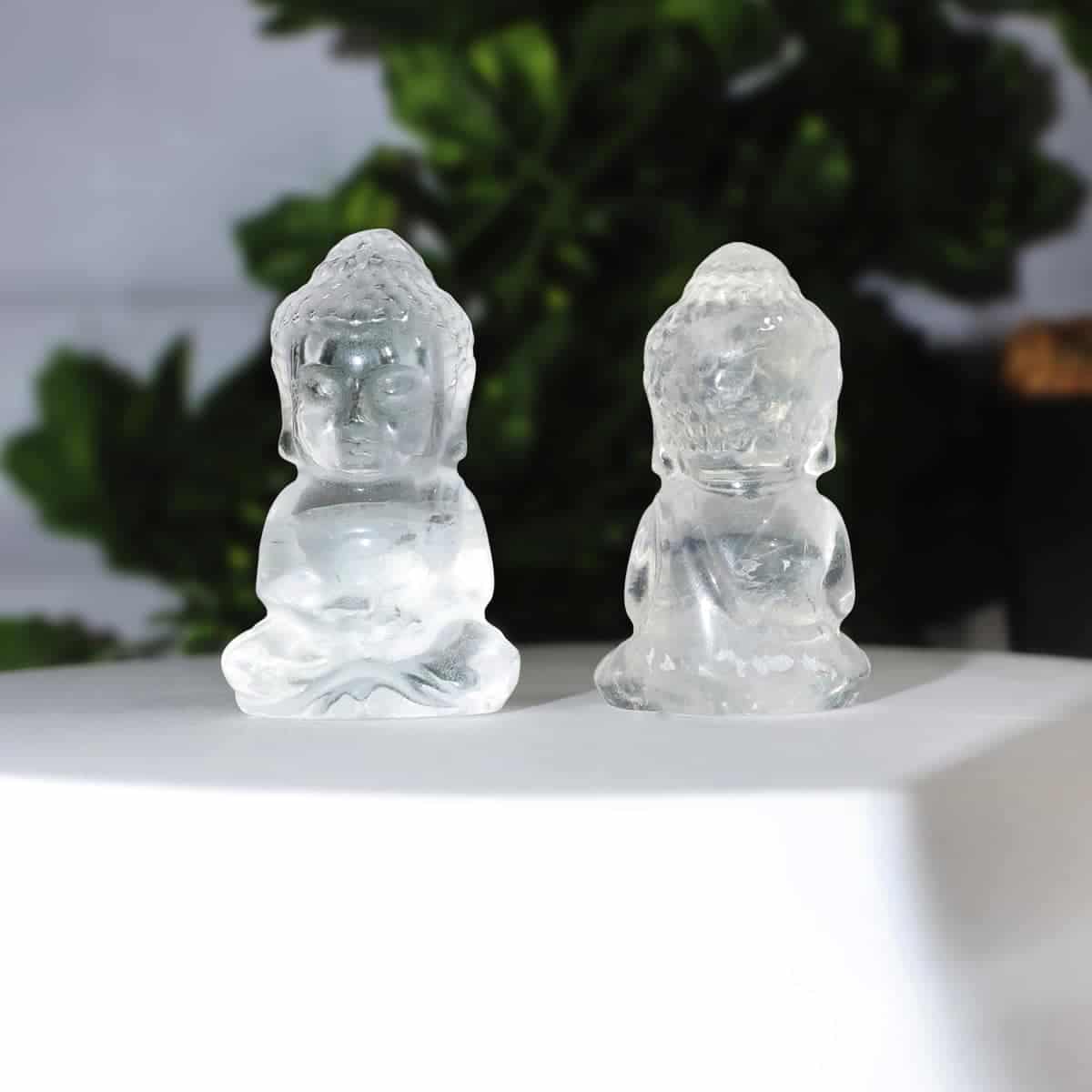Crystal Statue Buy Online Clear Quartz Crystal Buddha Idol
