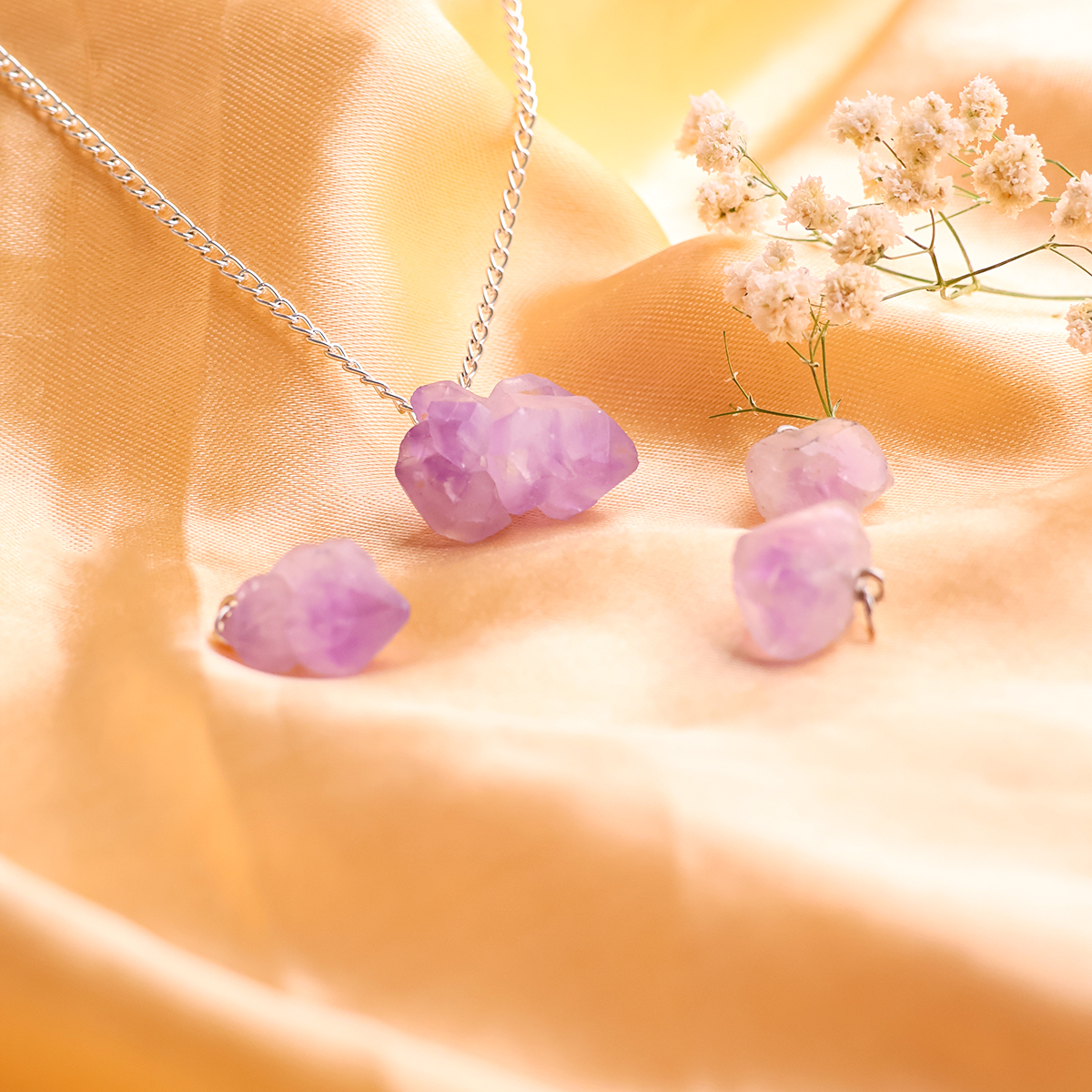 Amethyst Raw Point Pendant-Shubhanjalli Store (3) amethyst raw point pendant