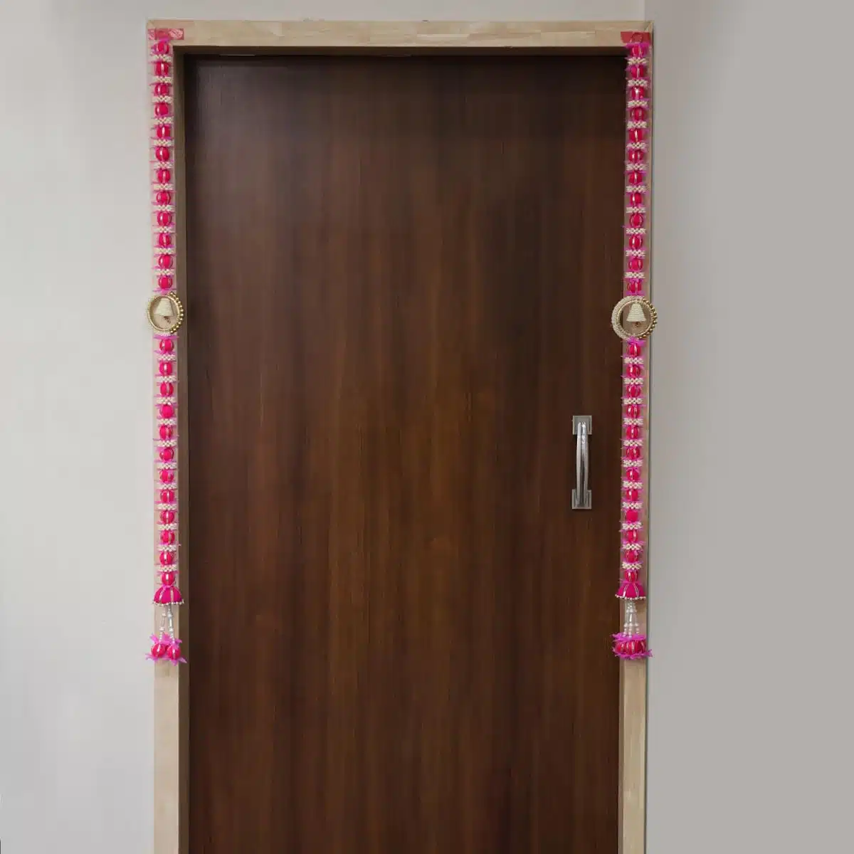 Pink Flower Pearl Hanging Pair (2) Shop Pink Flower Pearl Hanging Pair