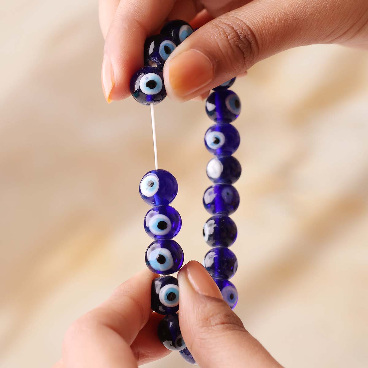 Evil Eye beads bracelet (6)