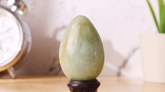 Green Aventurine Egg Shape