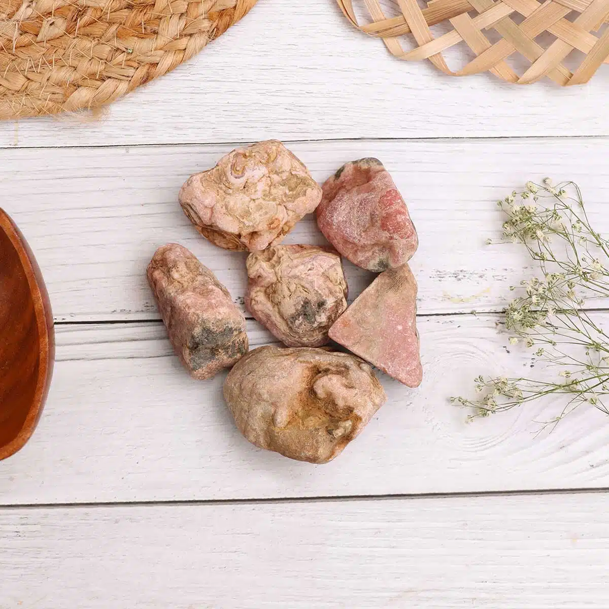 Rhodochrosite-Raw Rhodochrosite Raw