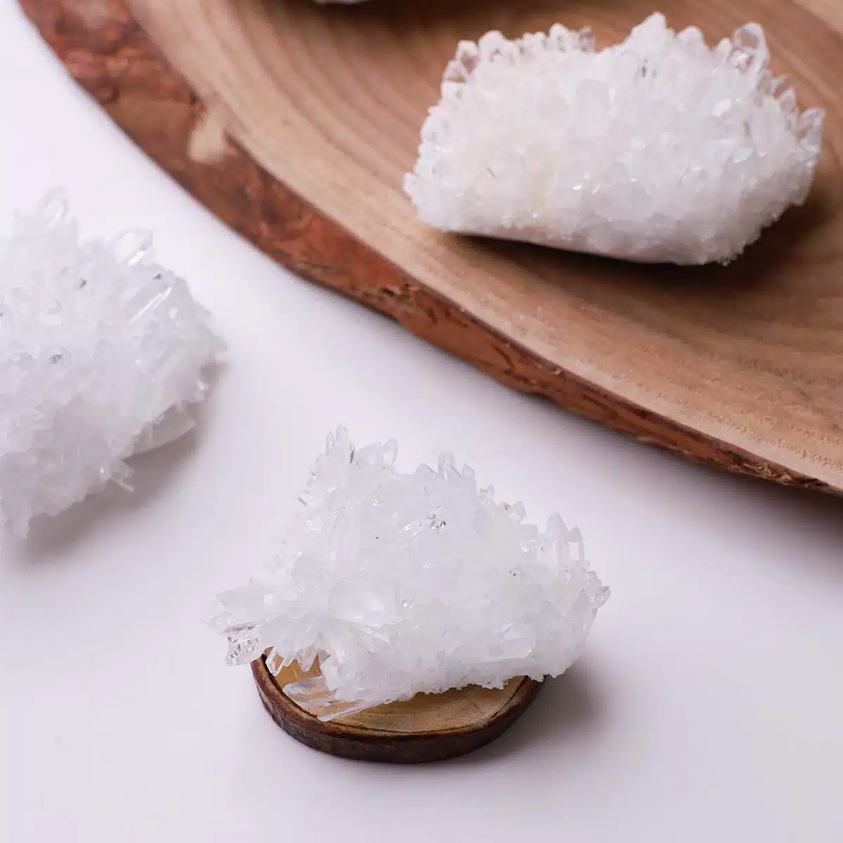 clear-quartz-flower-cluster (7) Clear Quartz Flower Cluster